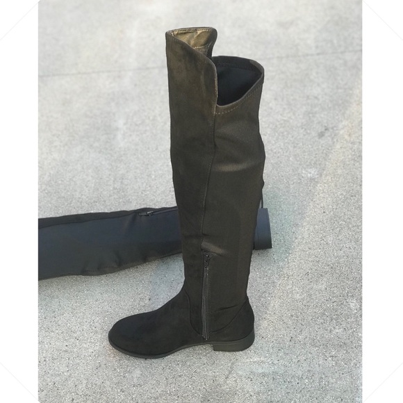 RESTOCK! Soda Twist Black over the Knee ridin BOOT - Picture 4 of 8